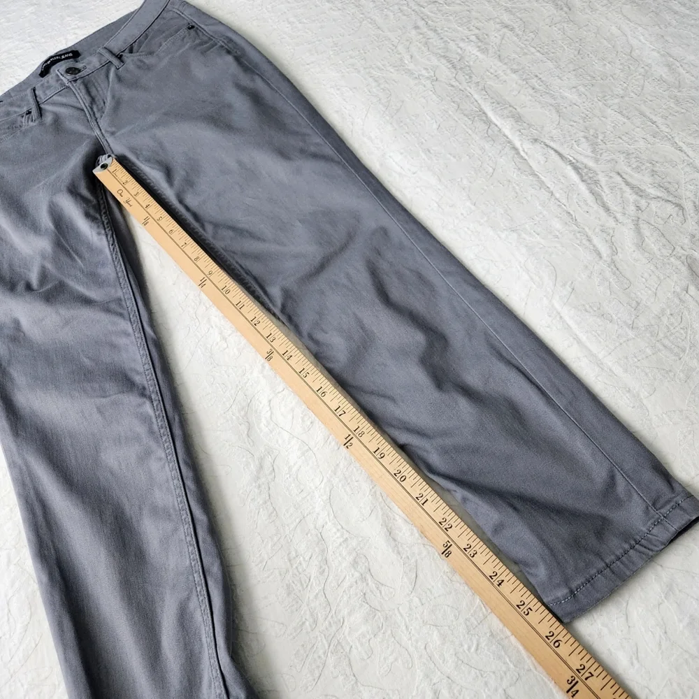 Calvin Klein Jeans Gray Ankle Skinny Lightweight Pants With Stretch, Size 4